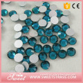 SS10 blue zircon crystal beads in bulk decorations non hotfix rhinestone for dress